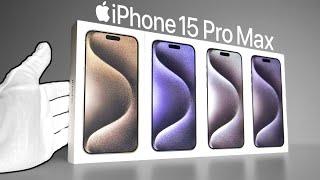 iPhone 15 Pro Max Unboxing - A Monster Smartphone... + Gaming Test