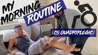 Quadriplegic Morning Routine | How I Get Ready Everyday