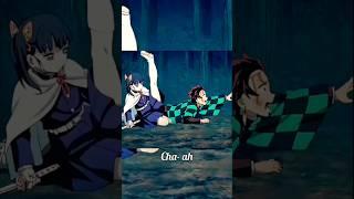Nezuko running for her life  | Gambare Gambare senpai song lyrics edit | Tanjiro X Kanao X Nezuko