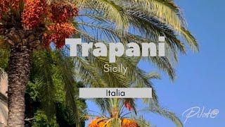 4k Trapani La Encantadora Isla de Sicilia en Italia - Mar Tirreno