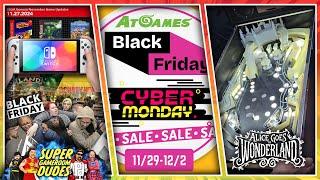 AtGames, Wonderland Amusements, Nintendo Switch Online, Black Friday Sales & More!