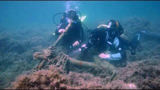 One of the most beautiful diving spots on the Black Sea is Cape Utrish.