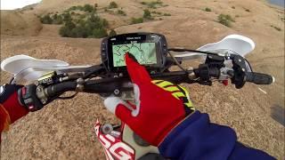 2018 Moab - Slickrock in the rain with NEW Trail Tech Voyager Pro