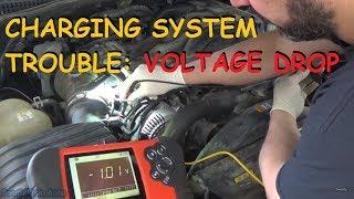 Charging System Problem - Voltage Drops