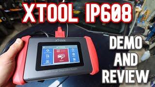 Xtool IP608 Demo and Review. Best Diagnostic tool with 30 Special functions for under £300!