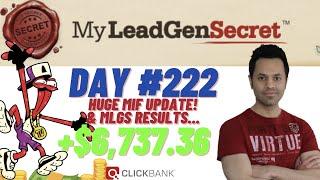 HUGE MIF | Multiple Income Funnel UPDATE! + My Lead Gen Secret Results (Day #222)