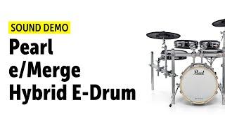 Pearl | e/Merge | Hybrid E-Drum | Sound Demo