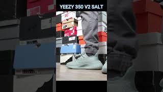 Yeezy 350 V2 Salt On Feet