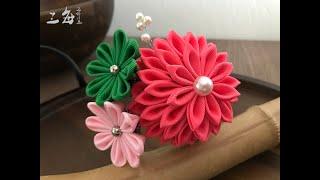 [Accessories] Kanzashi for Japanese Yukata or Kimono -- color Bright Pink