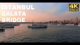 Explore Istanbul's Galata Bridge: A Must-Visit Destination on Your Walking Tour in Turkey !