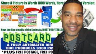 Work From Home| Make Money Online With Postcard Tycoon