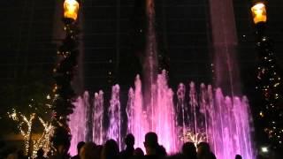 Awesome lightshow at Gaylord National hotel