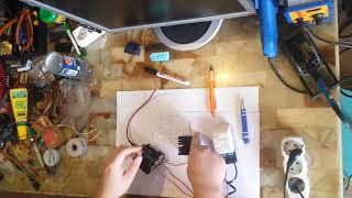 Easy Flyback transformer testing with Halogen light electronic transformer DIY Jacob's Ladder