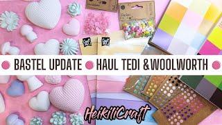 HAUL TEDI und WOOLWORTH | Enamel Dots  | Bastelupdate Silikonformen