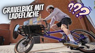 HASE BIKES Gravit | Lasten-Gravelbike mit 40cm VARIO-RADSTAND im Test