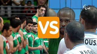 Sitting Volleyball | The Islamic Republic of Iran vs. Brazil | Amazing Blocks | Rio Paralympics 2016