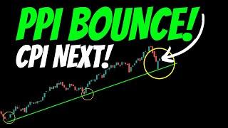 PPI BOUNCE! CPI is NEXT! Be Prepared!