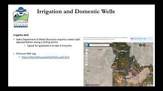 Irrigation Considerations for the Small Acreage Farm or Ranch - Webinar