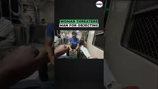 Viral Video: Verbal Spat In Mumbai Local, Woman Threatens Man For Objecting To Keeping Feet On Seat