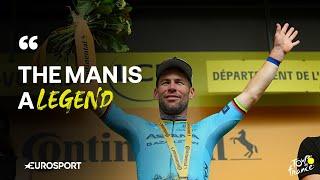 Tour de France REACTION: Mark Cavendish CEMENTS his place in cycling history with stage 5 victory 