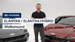 Walkaround | Refreshed 2024 ELANTRA and ELANTRA Hybrid | Hyundai