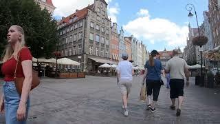 POV GDAŃSK POGODA 27.06.2024 ŻAR Z NIEBA CZY DUŻO JEST LUDZI NA DŁUGIEJ?