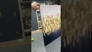 Canvas stretching custom frame shop how to stretch canvas art by www.ModernMemoryDesign.com