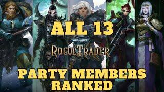 WH40K: Rogue Trader - Ranking All 13 Party Members