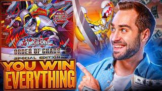 EPIC PULLS In This INSANE Order Of Chaos Opening! Massive Yugioh Giveaway!