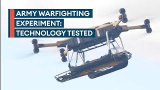 Soldiers test new tech in Army Warfighting Experiment