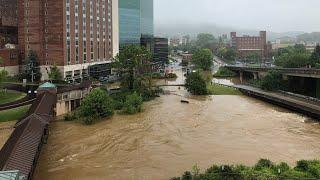 Roanoke River to crest at major flood stage as floodwaters rise