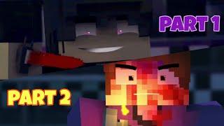 FNAF : I'M SORRY Part 1-2 | Minecraft Animation Compilation