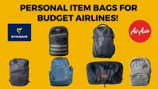 Best SMALL EDC | Underseat Backpack for Budget Airlines (RyanAir, EasyJet, Spirit) Part 1