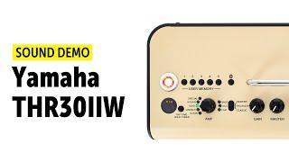 Yamaha THR30IIW - Sound Demo (no talking)