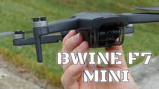 BWINE F7 Mini Drone Review...With 4K UHD Camera!