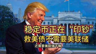 特朗普暗渡陈仓搞“影子央行”？稳定币如何撬动美债危机！@悟道哥讲美股 #美国股市 #美债危机