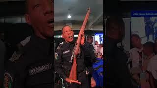 JCF Expo, Weapons Expert Showing Lee Enfield Rifle 303 #police #popo #jcf #lawenforcement #cops