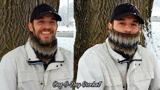 Crochet  Cowl Neck Warmer tutorial - Dapper Outdoorsman Cowl