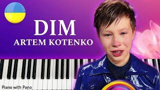 Artem Kotenko - DIM (Hear Me Now) | Ukraine  | Piano Cover | Junior Eurovision 2024