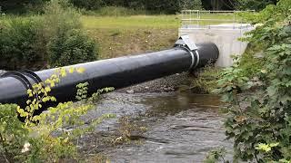 River Leven Fife Black Pipe at Methil After water receded.       Motorcycles Wanted Dead or Alive.