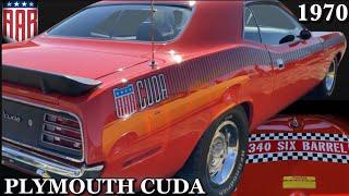 1970 Plymouth AAR Cuda 340 Six Barrel 4 speed RARE Mopar