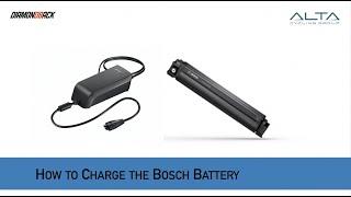 How to Charge Bosch Intube Battery