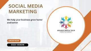 What is Social Media Marketing | Social Media Marketing for beginners ||ARHAM MEDIA TECH