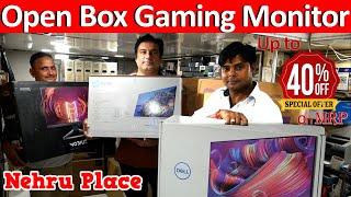 Open Box Gaming Monitors in Huge Discount Nehru Place Ashtha Computer Benq HP Acer Dell MSI monitor