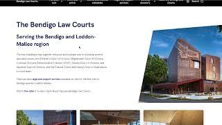 Drupal Melbourne Meetup May 2023 - Project showcase - Bendigo Courts