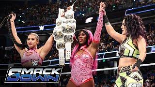 Bianca Belair, Naomi and Bayley prevail in Six-Woman Tag Match: SmackDown highlights, Dec. 27, 2024