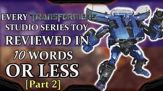 Every Studio Series Transformers Toy Reviewed in 10 Words or less! [Comment Section Edition]