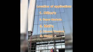 Facade system, Glazing, Curtain wall, Spider & Diamond system, Louvers, Cost, Pros & Cons, Leak Test