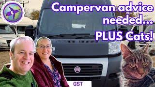 HELP!! CAMPERVAN questions! #Vanlife newbies (plus cats!) VANLIFE UK