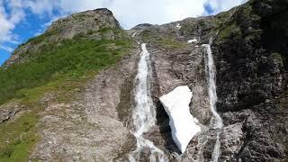 2020.07.15 Øvstebrufossen, Stryn - Plain video